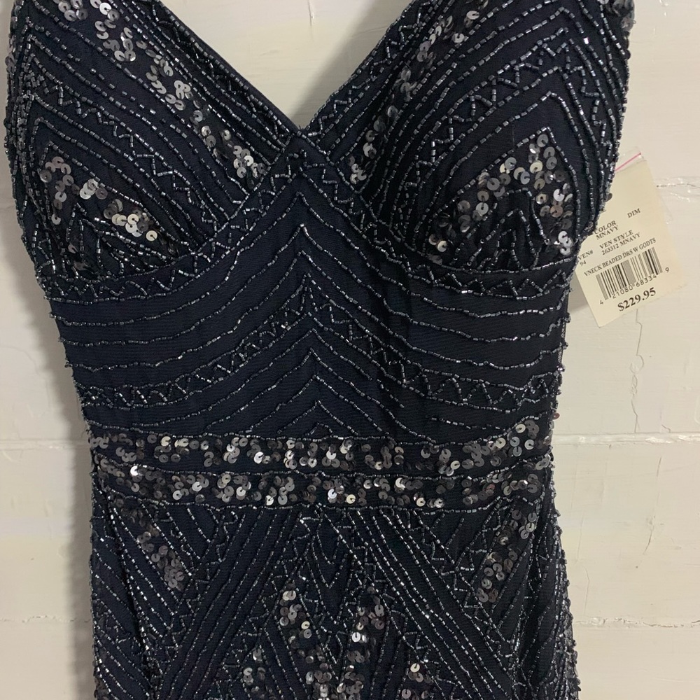 Beautiful prom dress or evening gown.